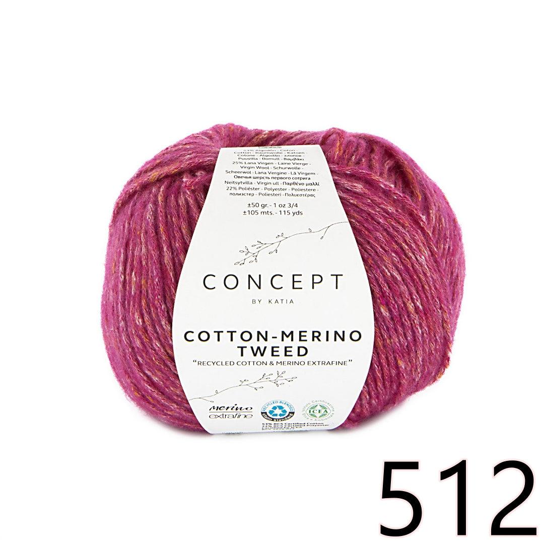 Katia Concept - Cotton Merino Tweed - Biscotte Yarns