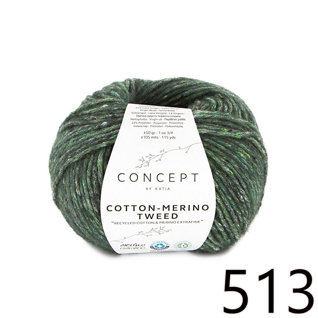 Katia Concept - Cotton Merino Tweed - Biscotte Yarns