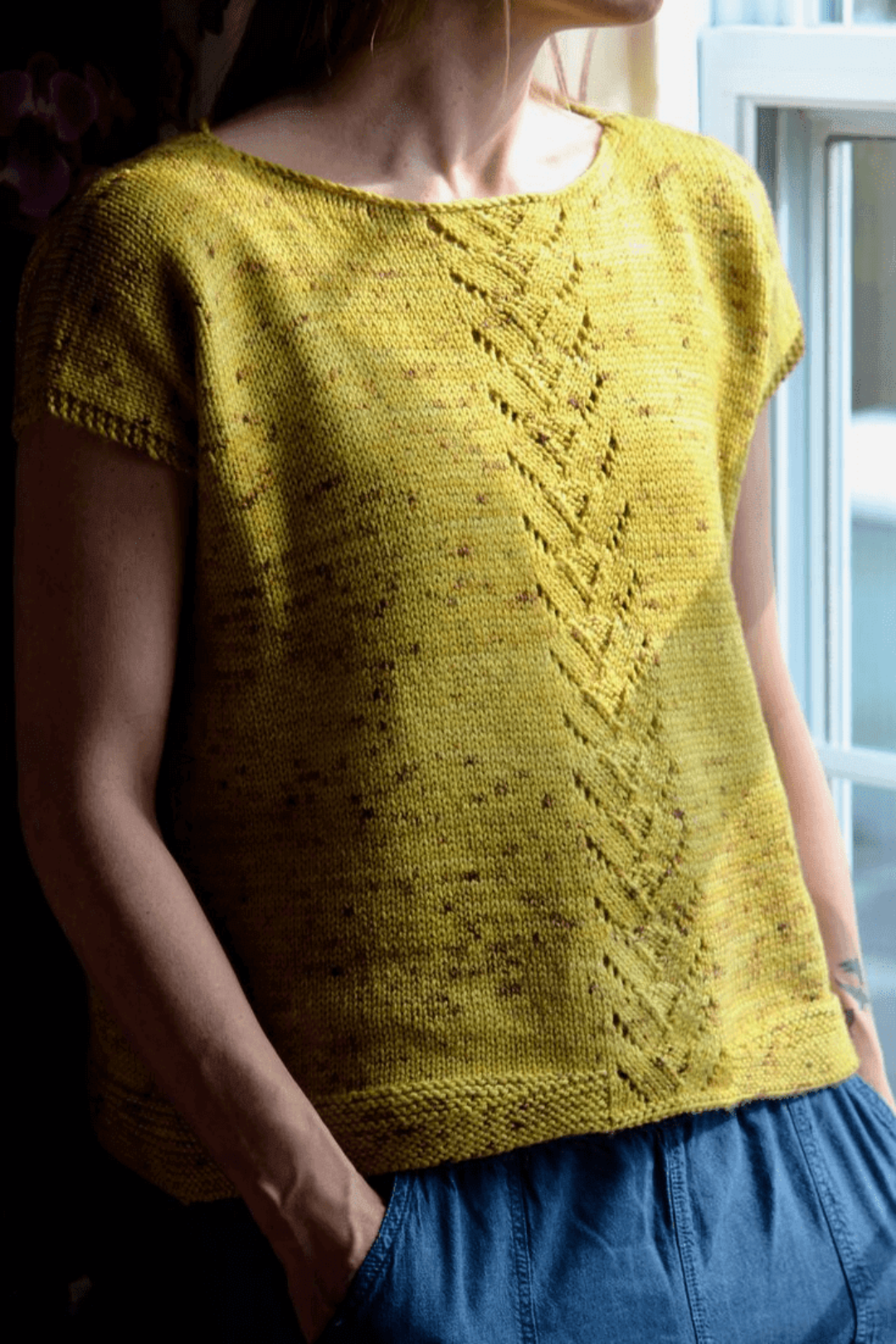 Andrea's Tee | Free Knitting Pattern and Optional Kits