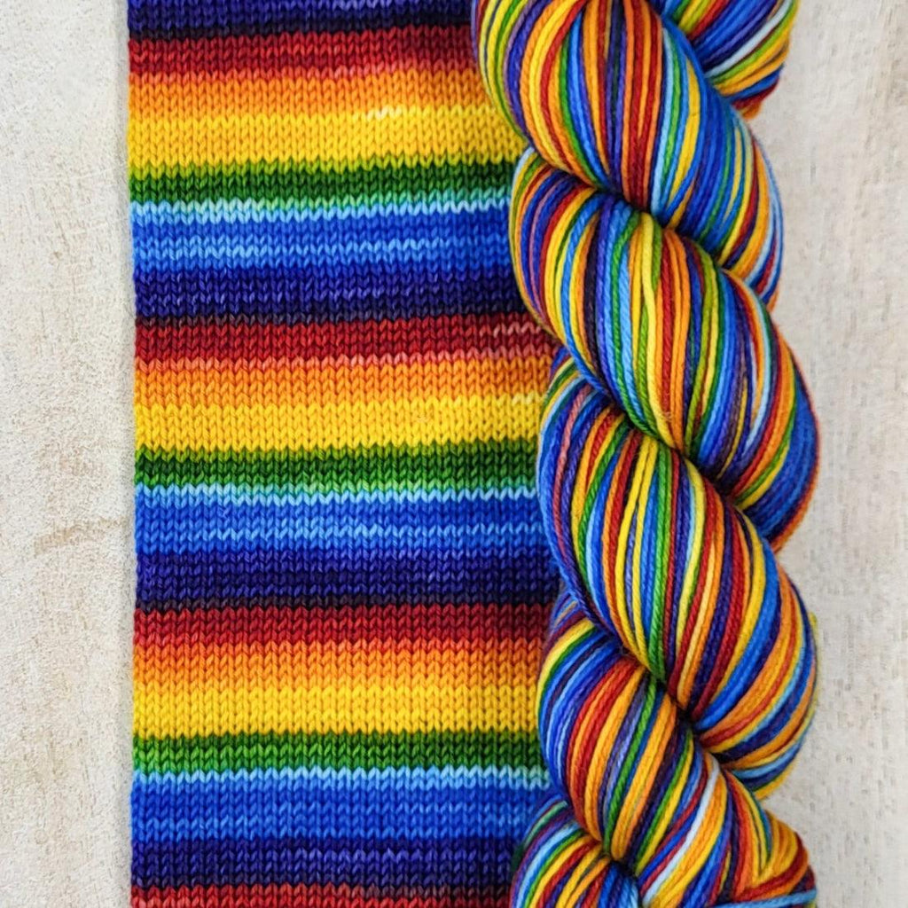 Self-Striping Sock Yarn - BIS-SOCK RAINBOW