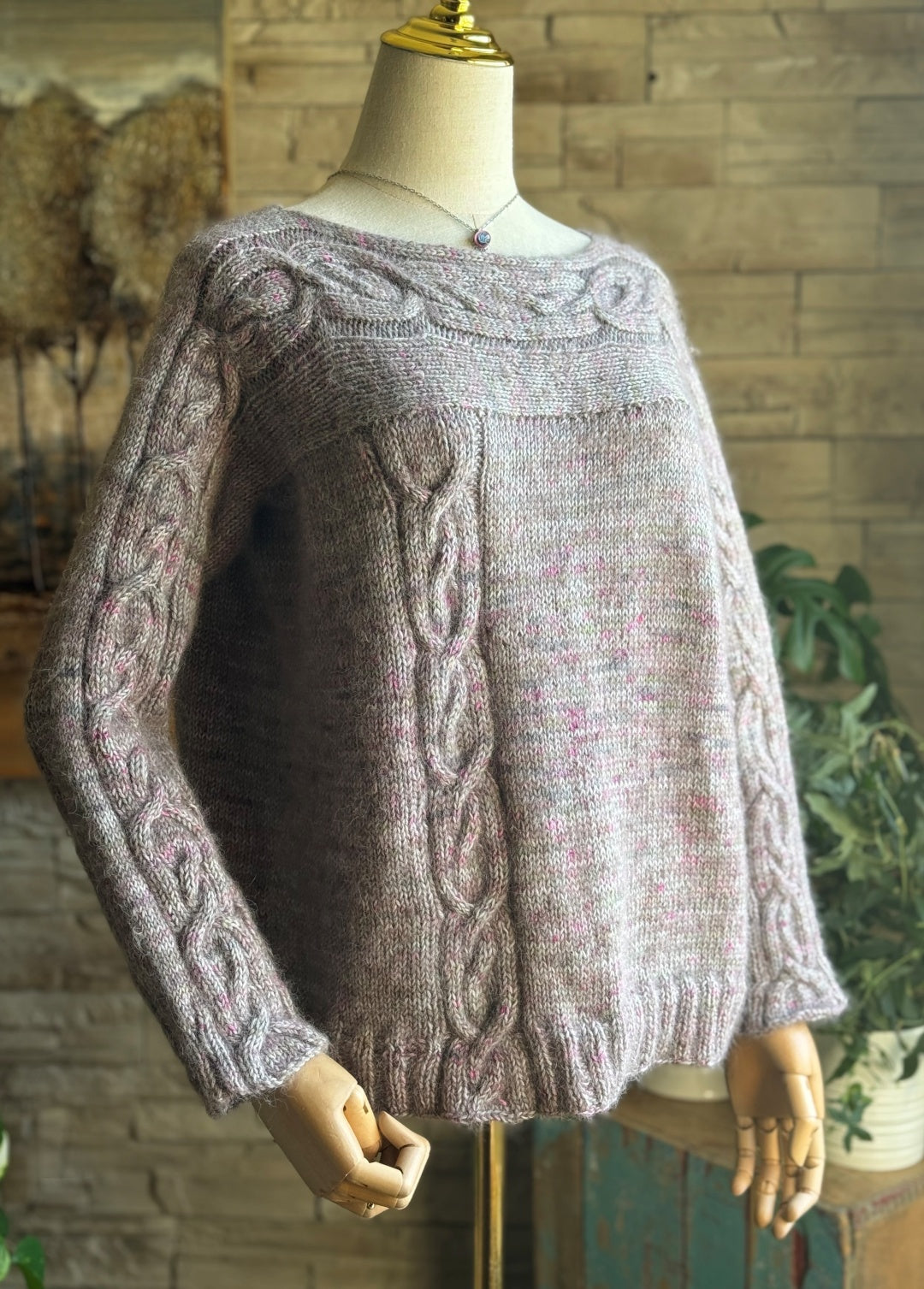 Belle Lurette Sweater | Knitting Pattern and Optional Kits