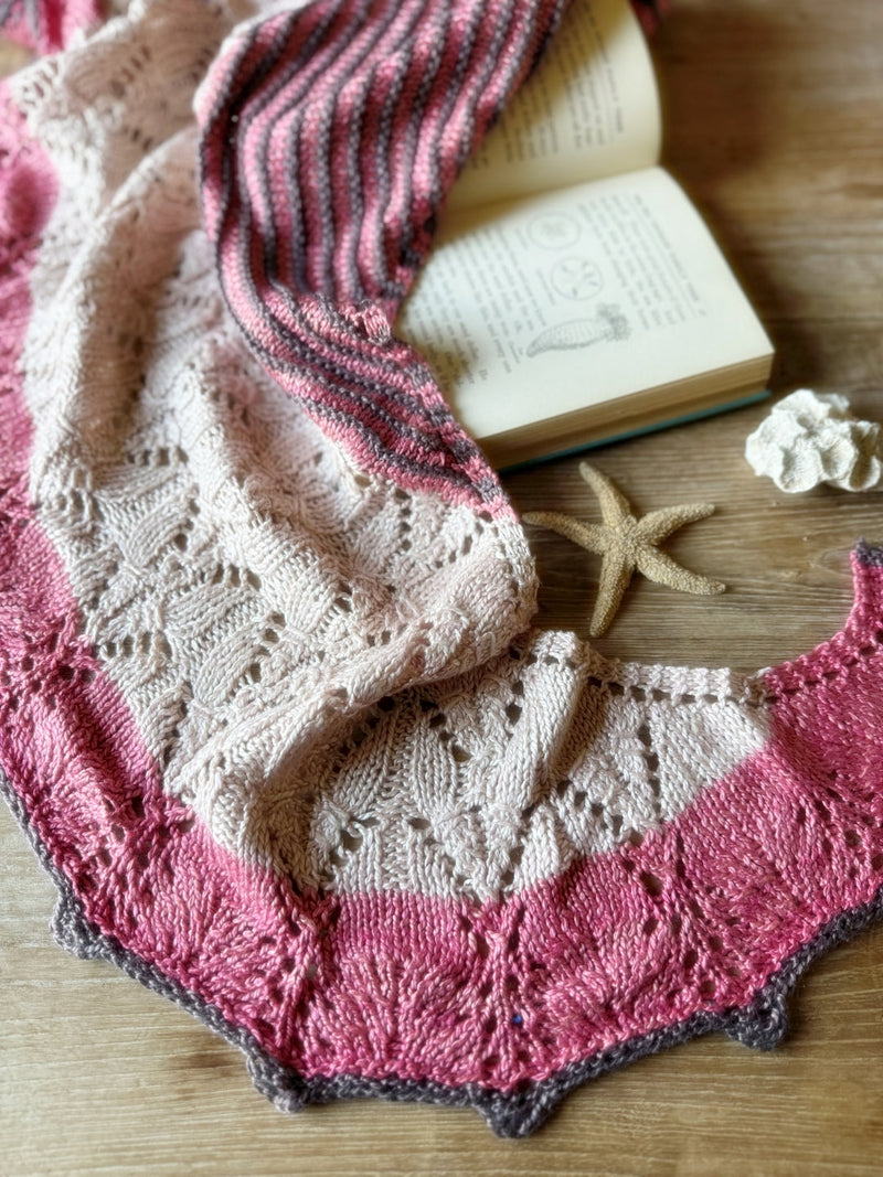 By The Sea Shawl | Knitting Pattern and Optional Kits