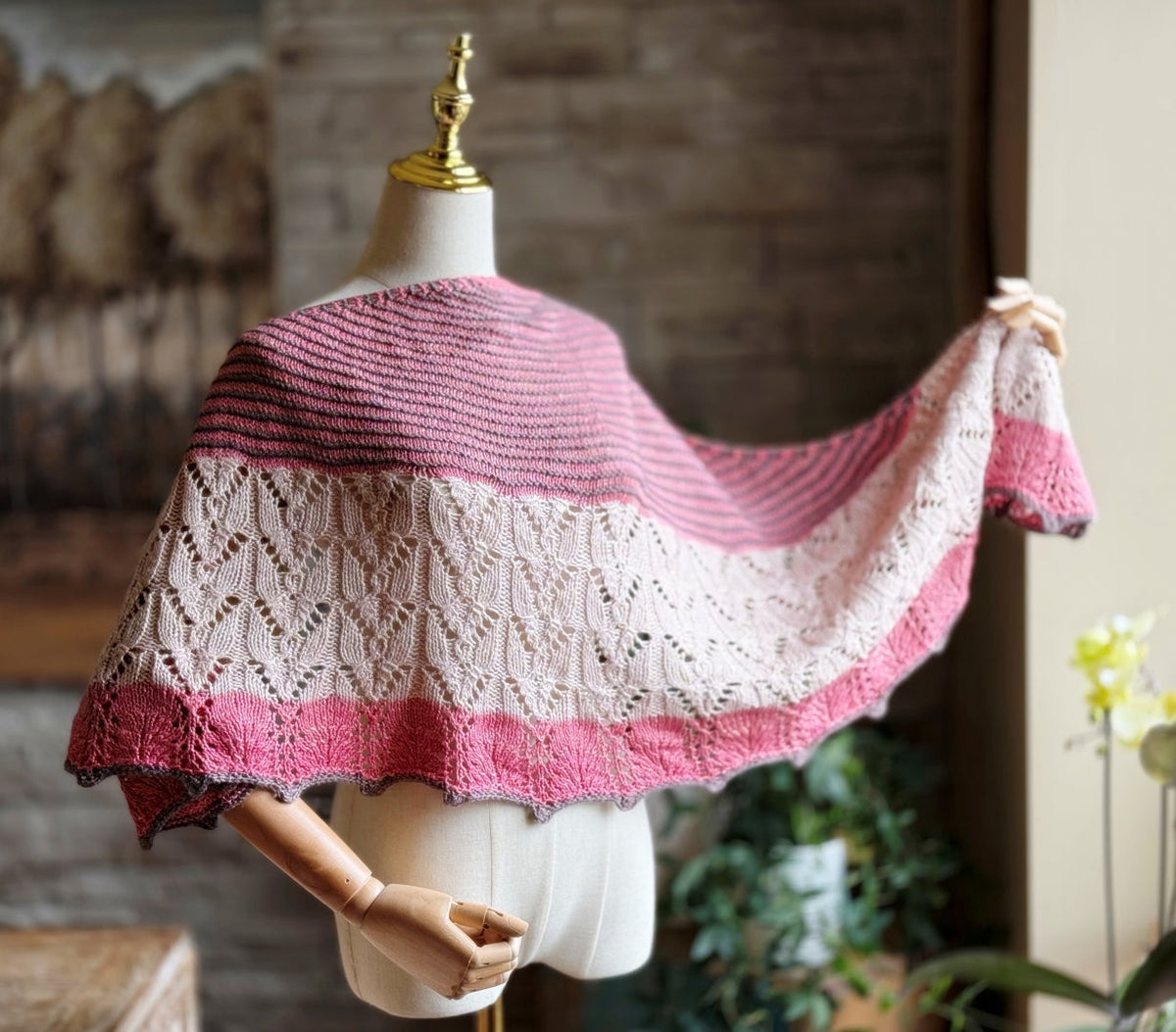 By The Sea Shawl | Knitting Pattern and Optional Kits