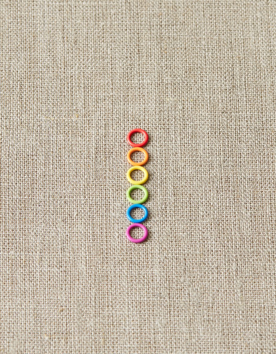 Colorful Ring Stitch Markers MINI - Cocoknits