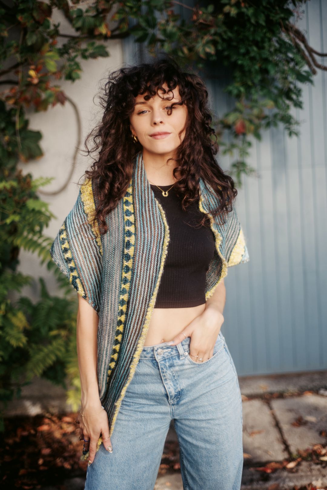 Polar Express Shawl | Knitting pattern and Optional kits