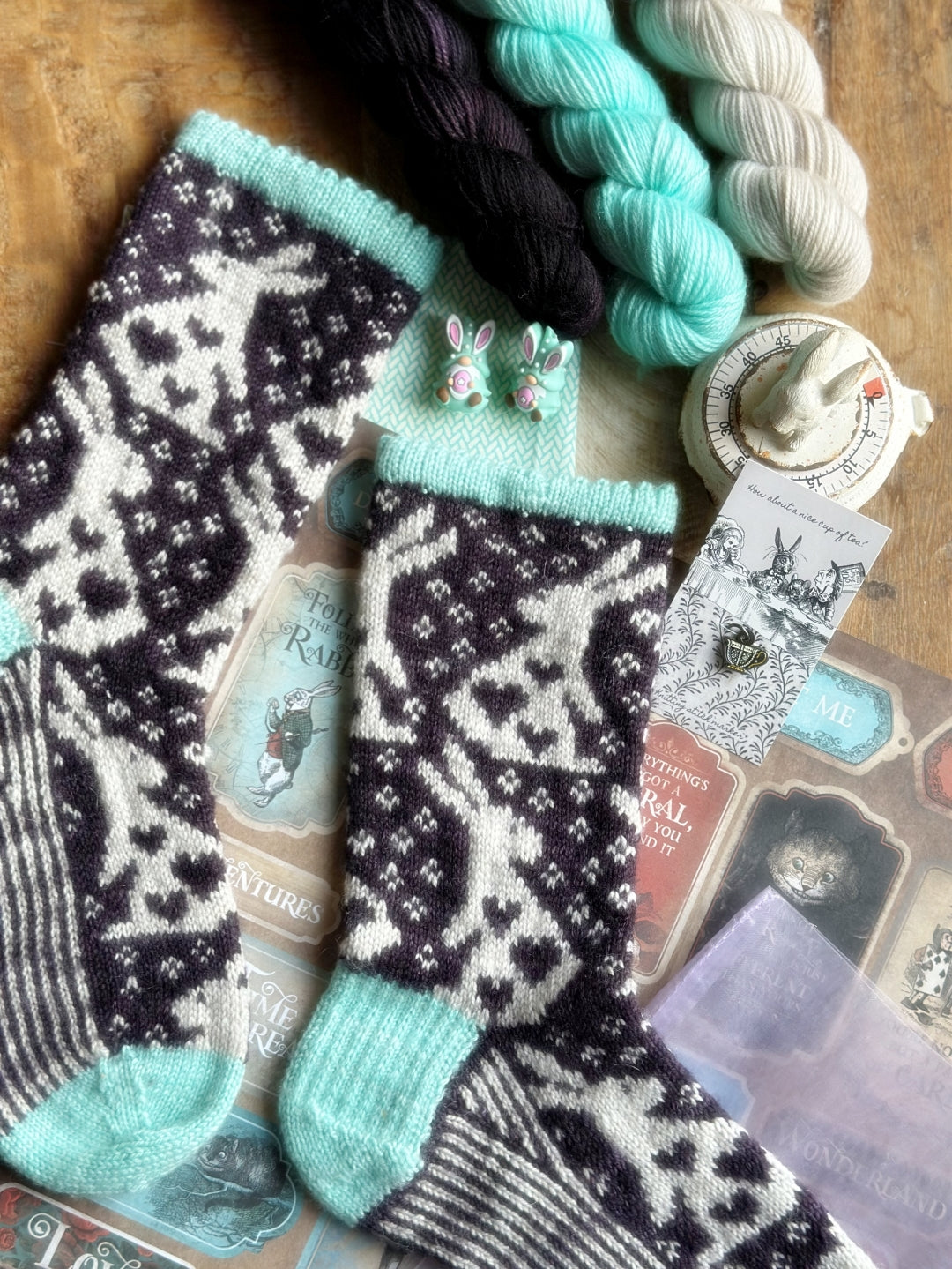 Easter Wonderland Socks | Knitting Pattern and Optional Limited Edition Kit