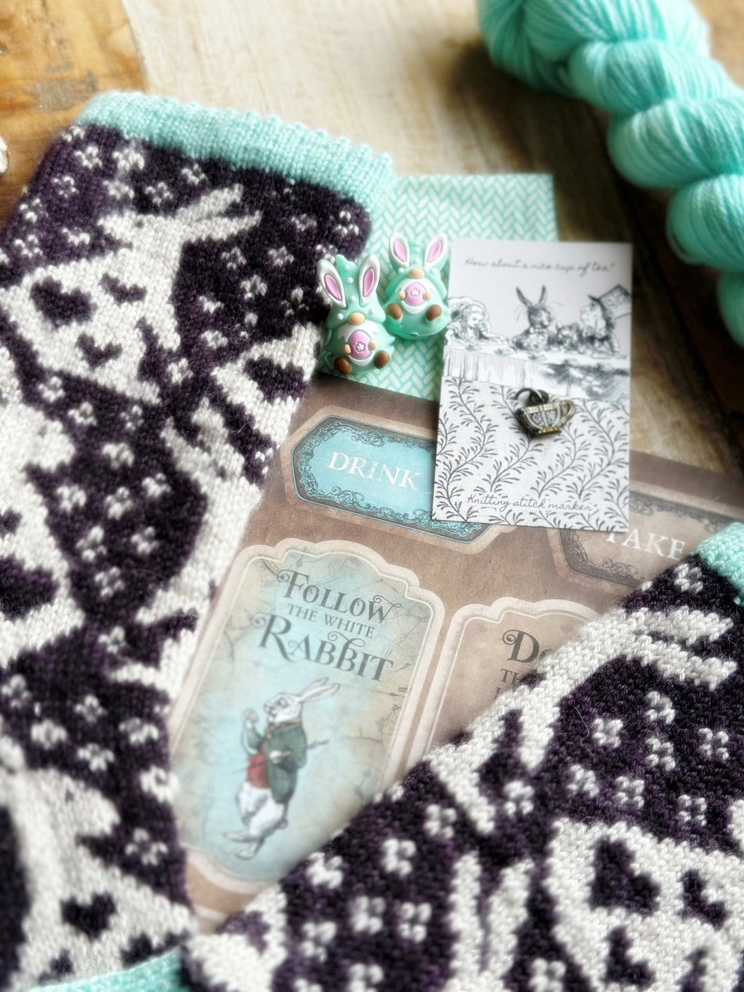 Easter Wonderland Socks | Knitting Pattern and Optional Limited Edition Kit
