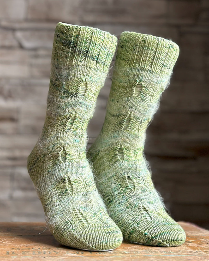 Chevy Chevron Socks | Knitting pattern and Optional kits