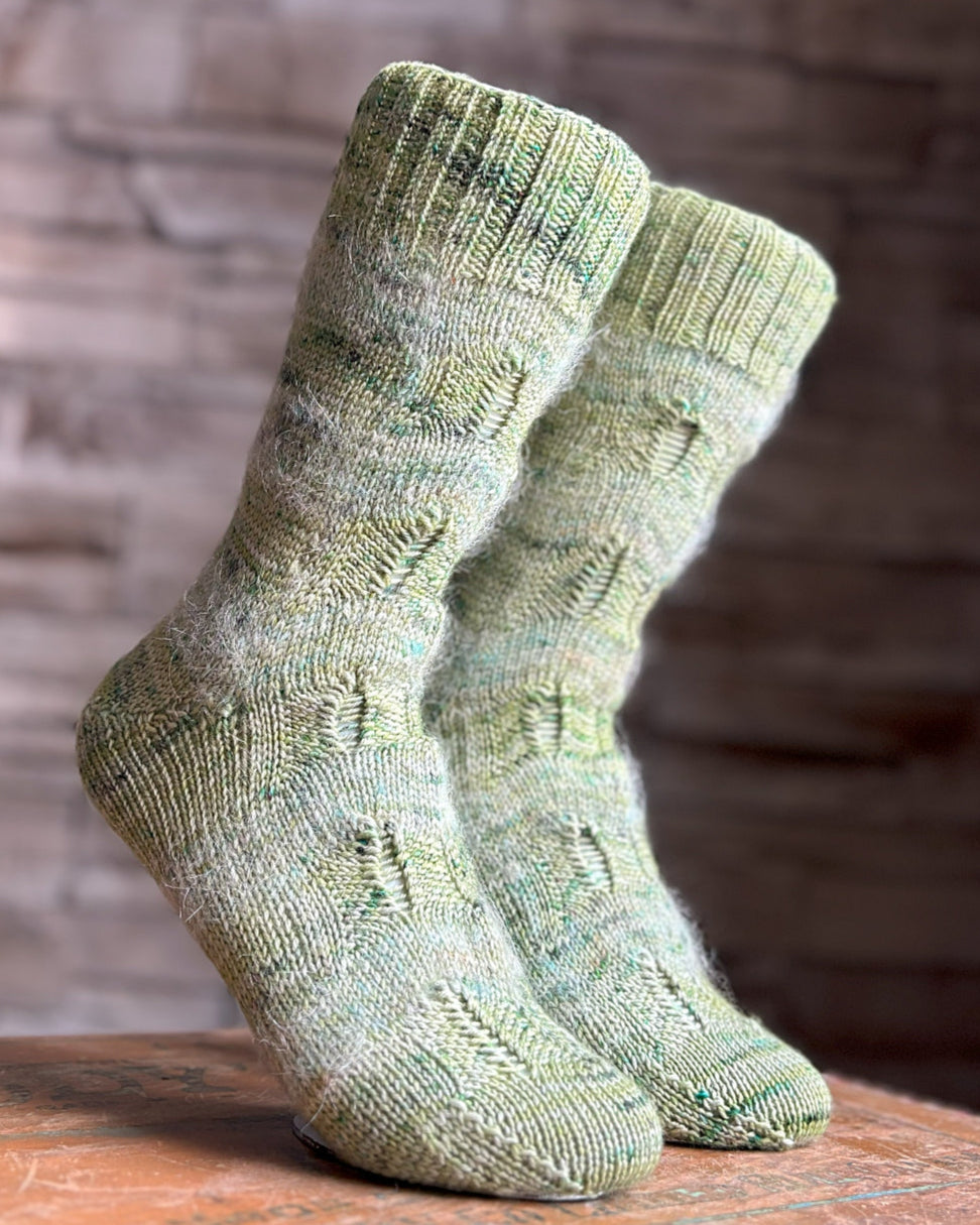 Chevy Chevron Socks | Knitting pattern and Optional kits