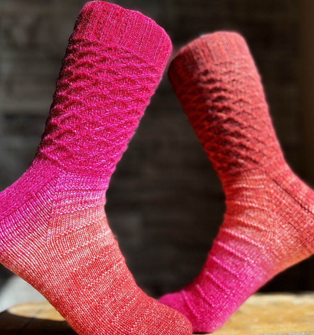 Baramante Socks | Knitting Pattern and Optional kit