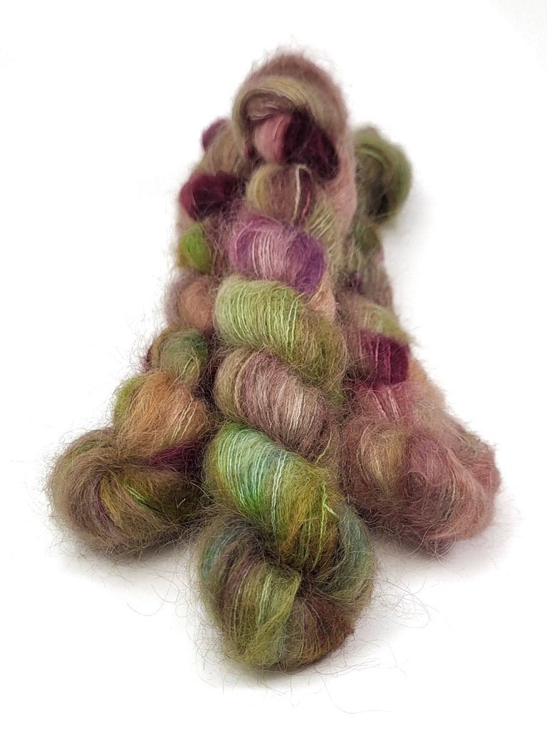 Hand-dyed yarn KID SILK MILLE-FLEURS