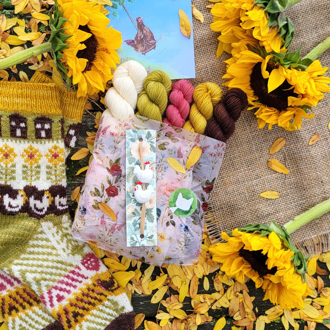 Friends in Low Places Socks | Knitting pattern and Optional Limited Edition kits
