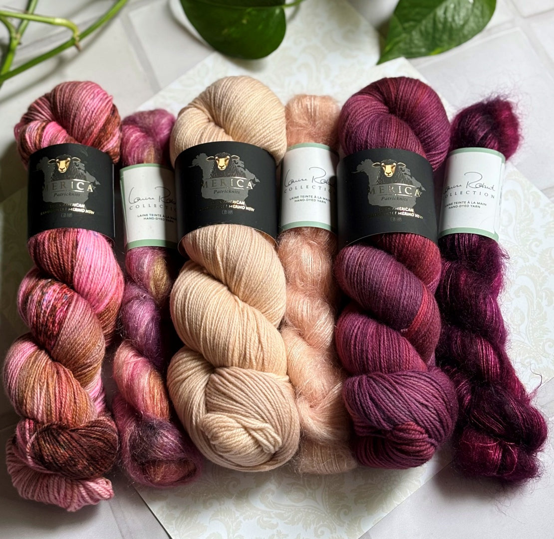 Byzantin Shawl | Knitting pattern with Optional Kits