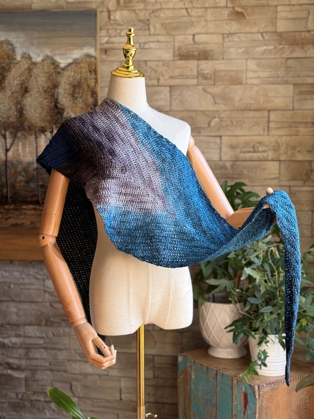 Montmorency Shawl | Crochet Yarn Kit