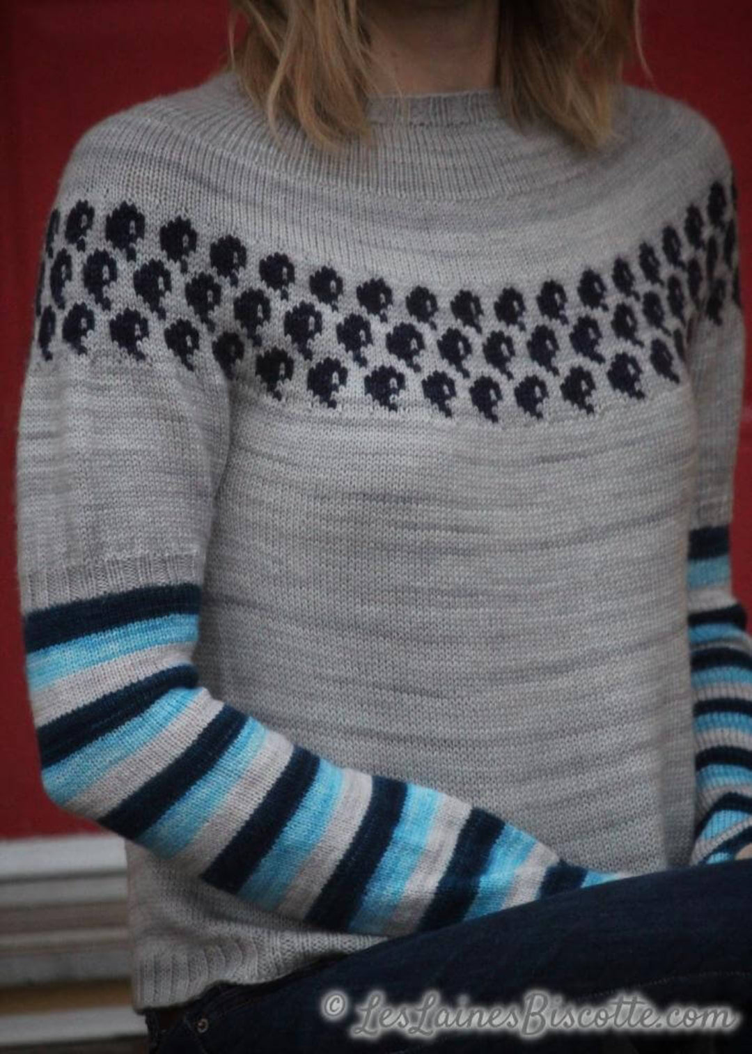 Water Logged Sweater | Free Knitting Pattern and Optional Kits