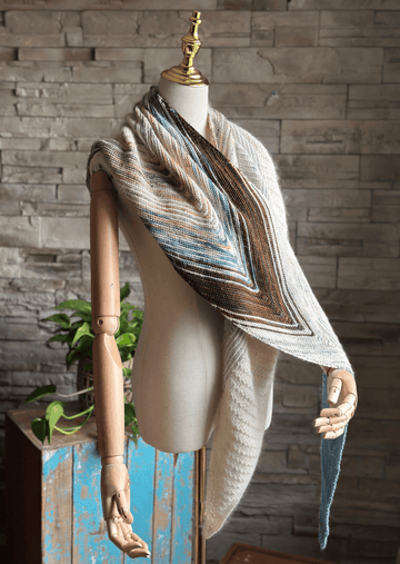Poussière de Fée Shawl | Knitting pattern - Biscotte Yarns