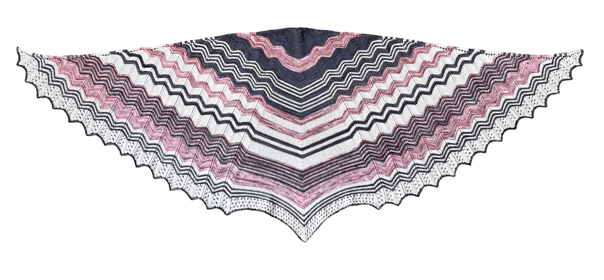 KAL Venus Shawl | Knitting pattern and knitting kits - Biscotte Yarns