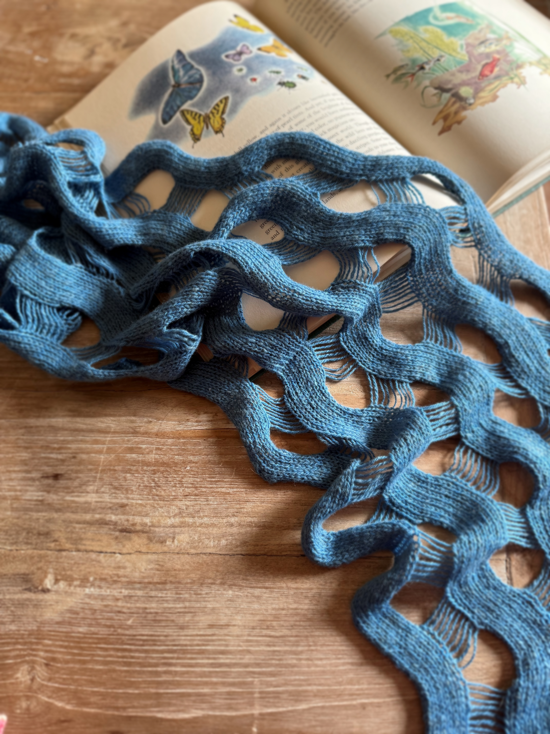 Winds of the South Scarf | Knitting pattern and Optional Kits