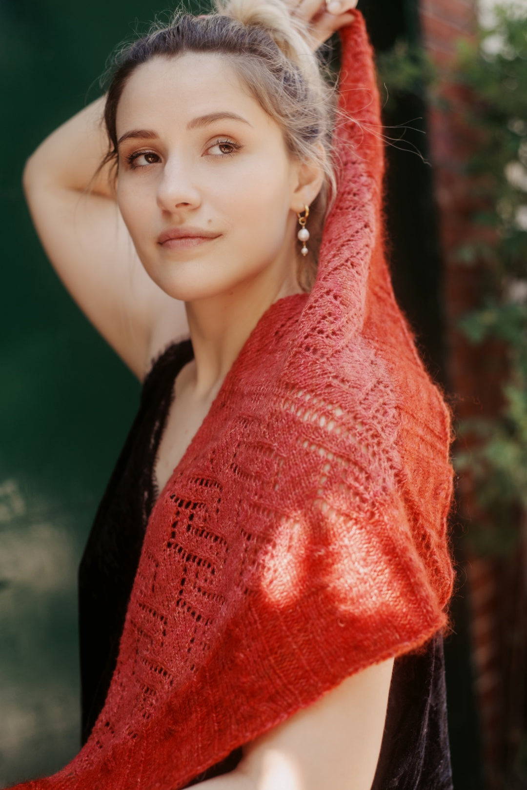 Luxury Cashmere Shawl  | Knitting pattern and knitting kits