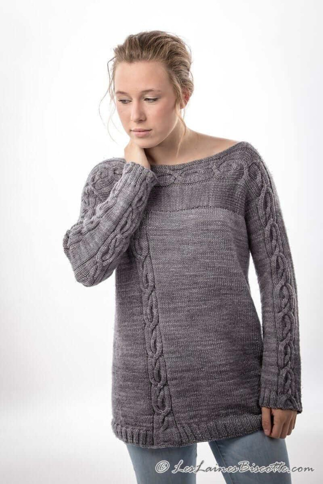 Belle Lurette Sweater | Knitting Pattern and Optional Kits