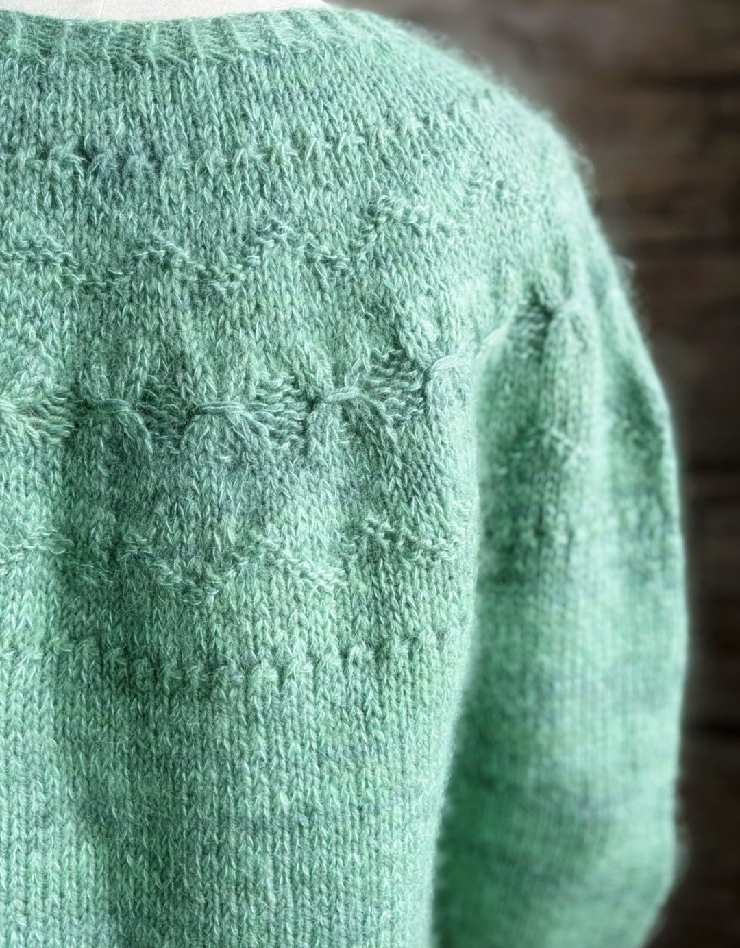 Pretty Ribbons Pullover | Knitting Pattern and Optional Kits
