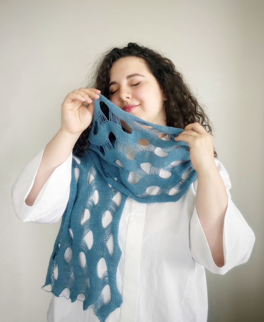 Winds of the South Scarf | Knitting pattern and Optional Kits