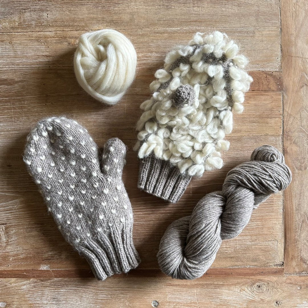Thrummed Mittens Free Pattern and Optional Kits – Biscotte Yarns
