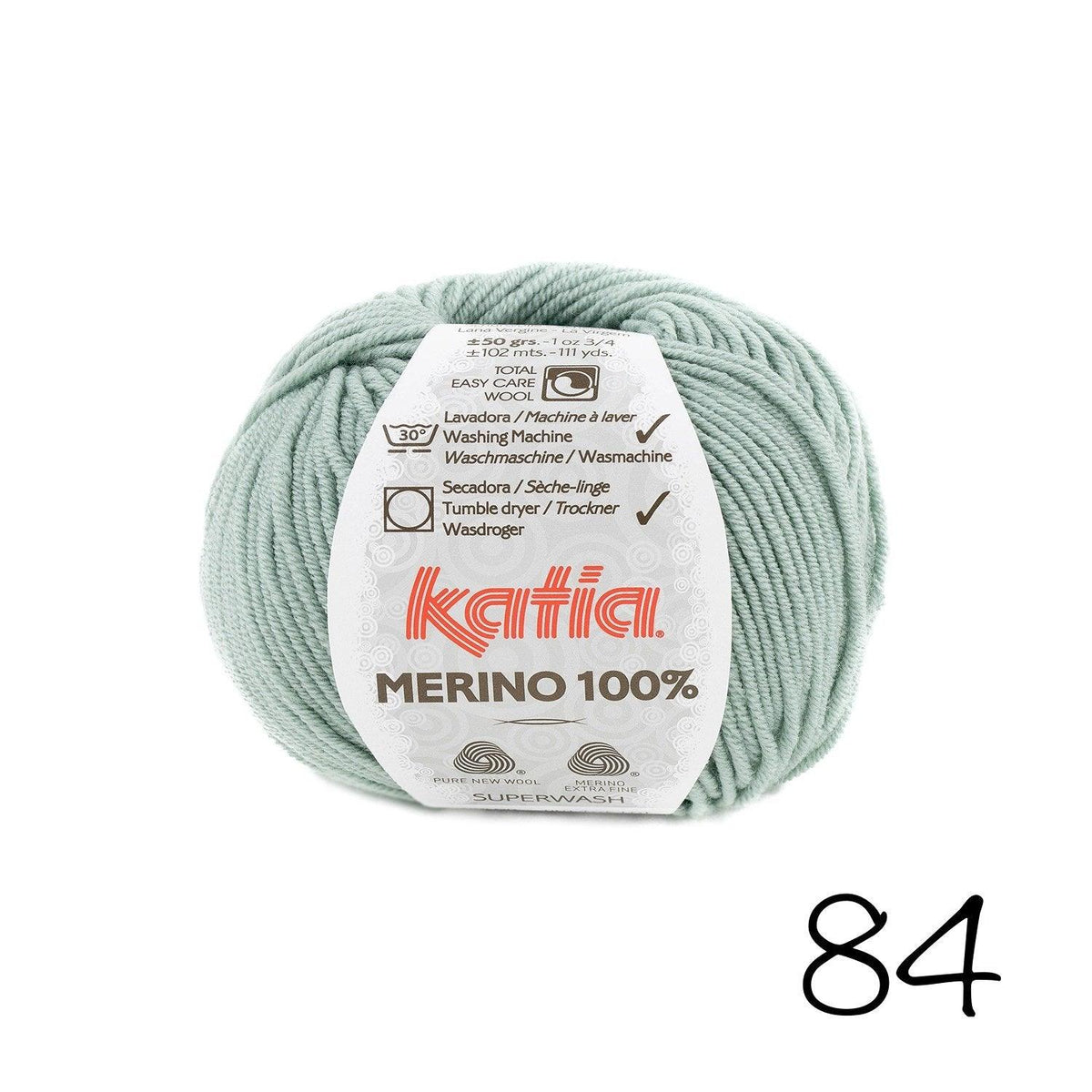 100% Merino- Katia - Biscotte Yarns
