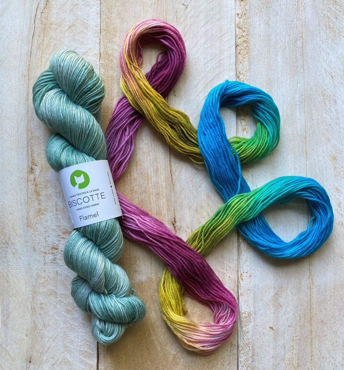 Finish Line | Sock Pattern - Biscotte Yarns