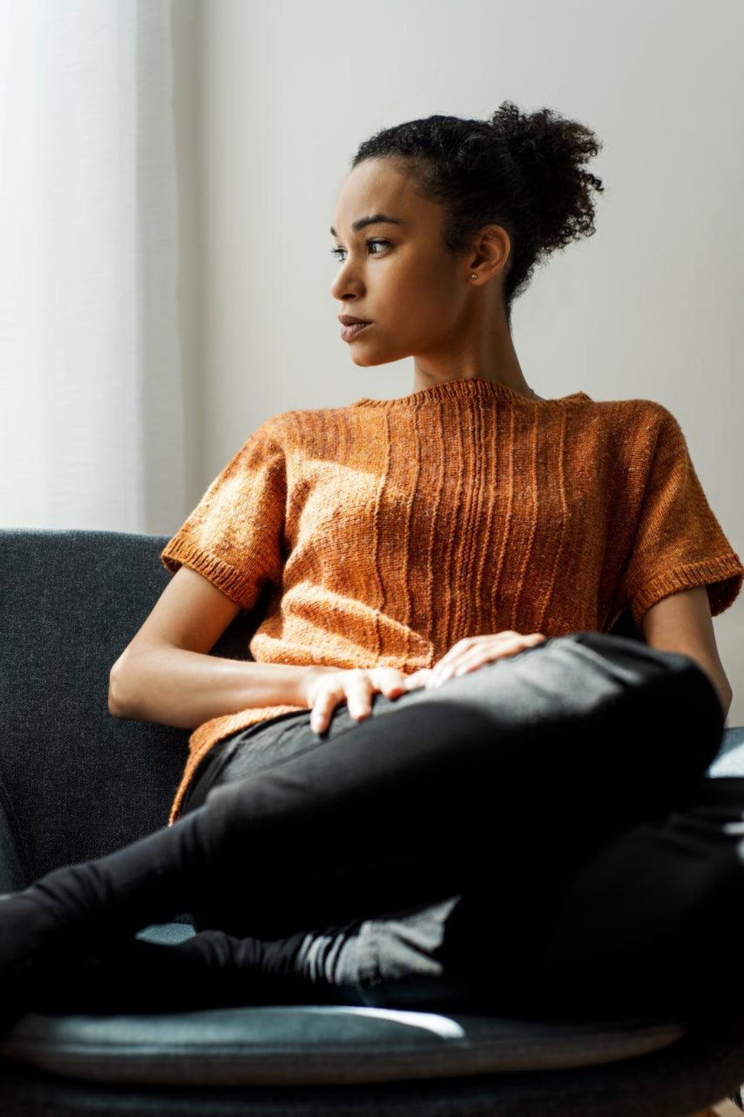 Vertiligne Pullover | Free knitting pattern and Optional Kits