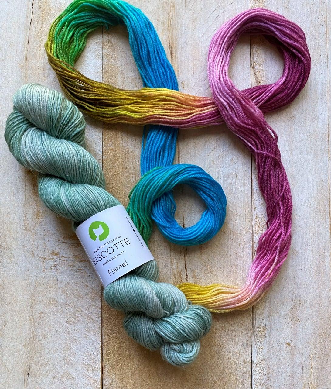 Finish Line | Sock Pattern - Biscotte Yarns