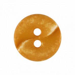 Small button made of polyamide with wave pattern - Biscotte Yarns