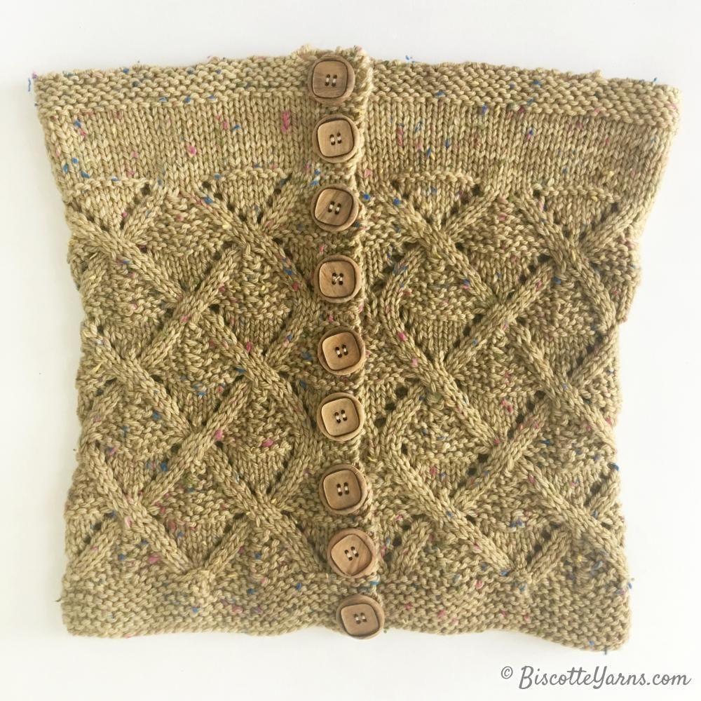 Oakworth cowl Pattern - Biscotte Yarns