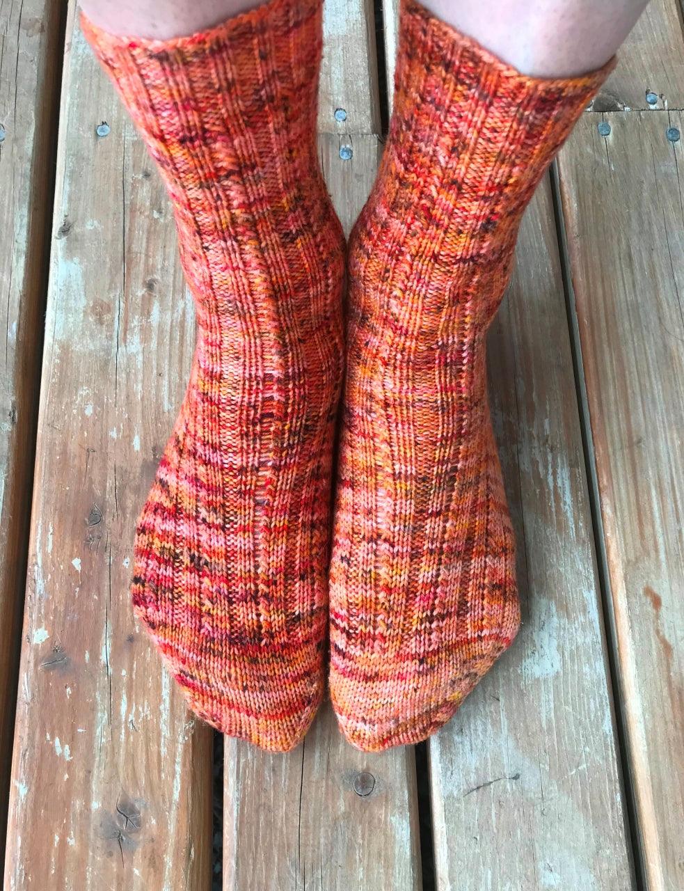 Little Vines Socks | Free Knitting Pattern - Biscotte Yarns