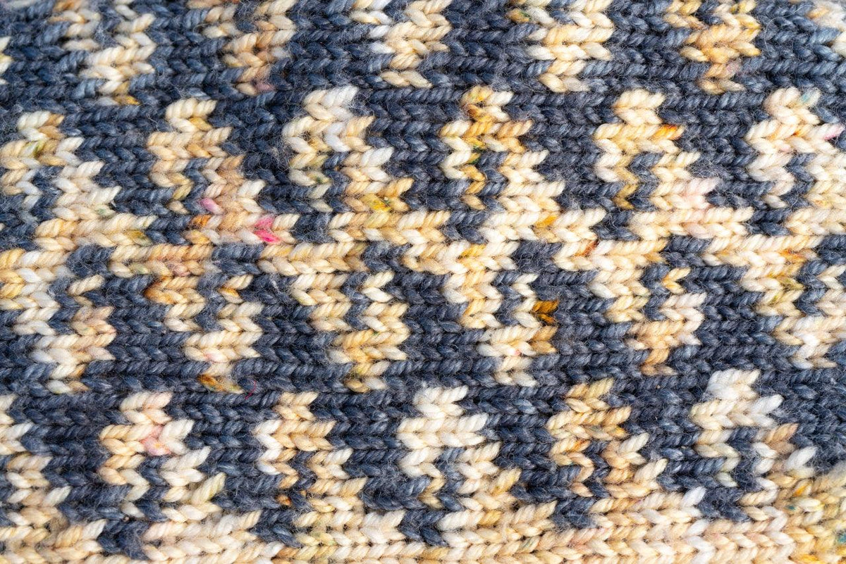 Reversible Fairisle Mittens | Free Double Knitting Pattern - Biscotte Yarns