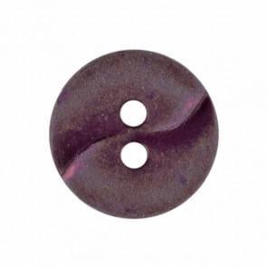 Small button made of polyamide with wave pattern - Biscotte Yarns