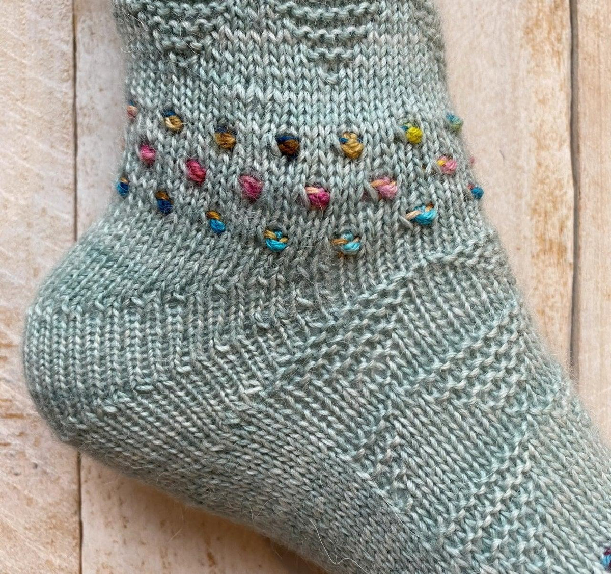 Finish Line | Sock Pattern - Biscotte Yarns