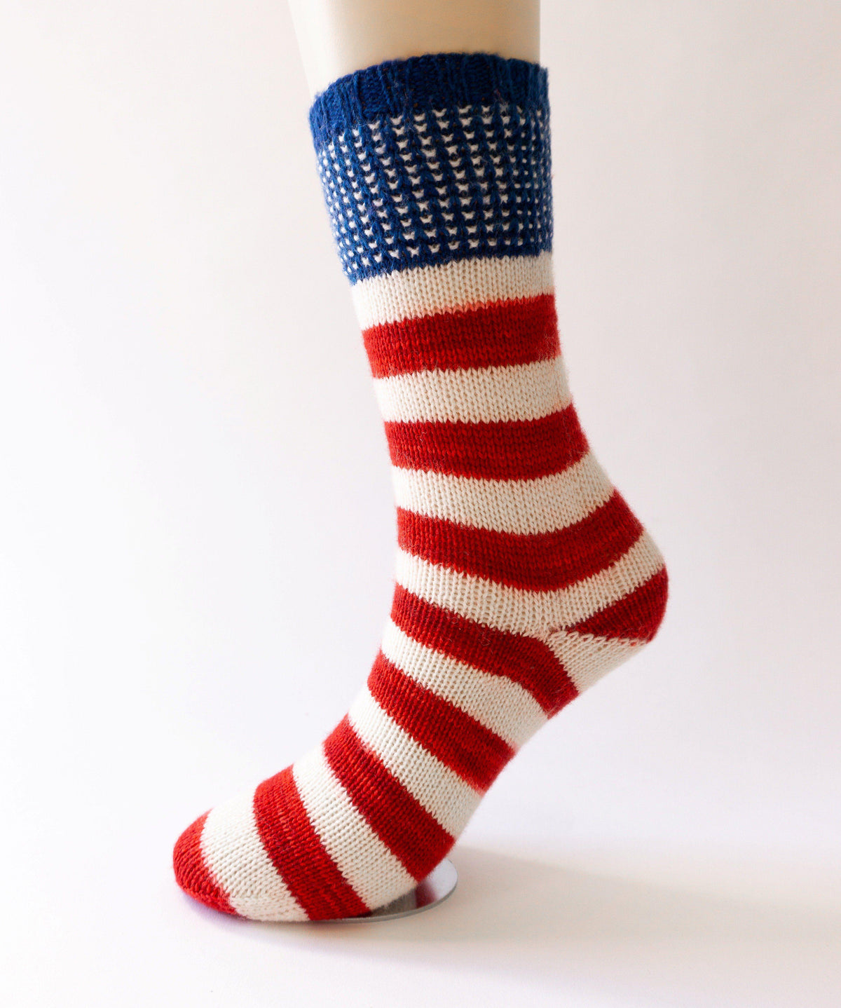 Sock knitting kit - HOME OF THE BRAVES - Biscotte Yarns