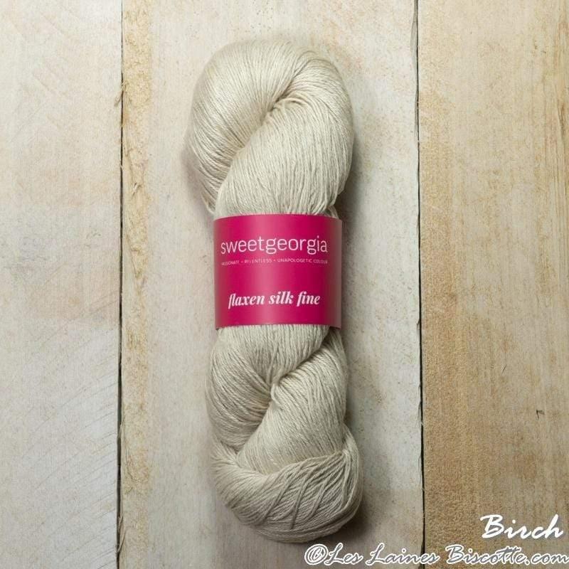 Sweet Georgia - Flaxen Silk Fine - Biscotte Yarns