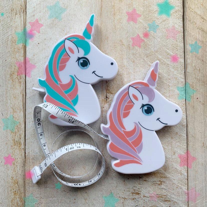 Unicorn Tape Measure - Biscotte Yarns
