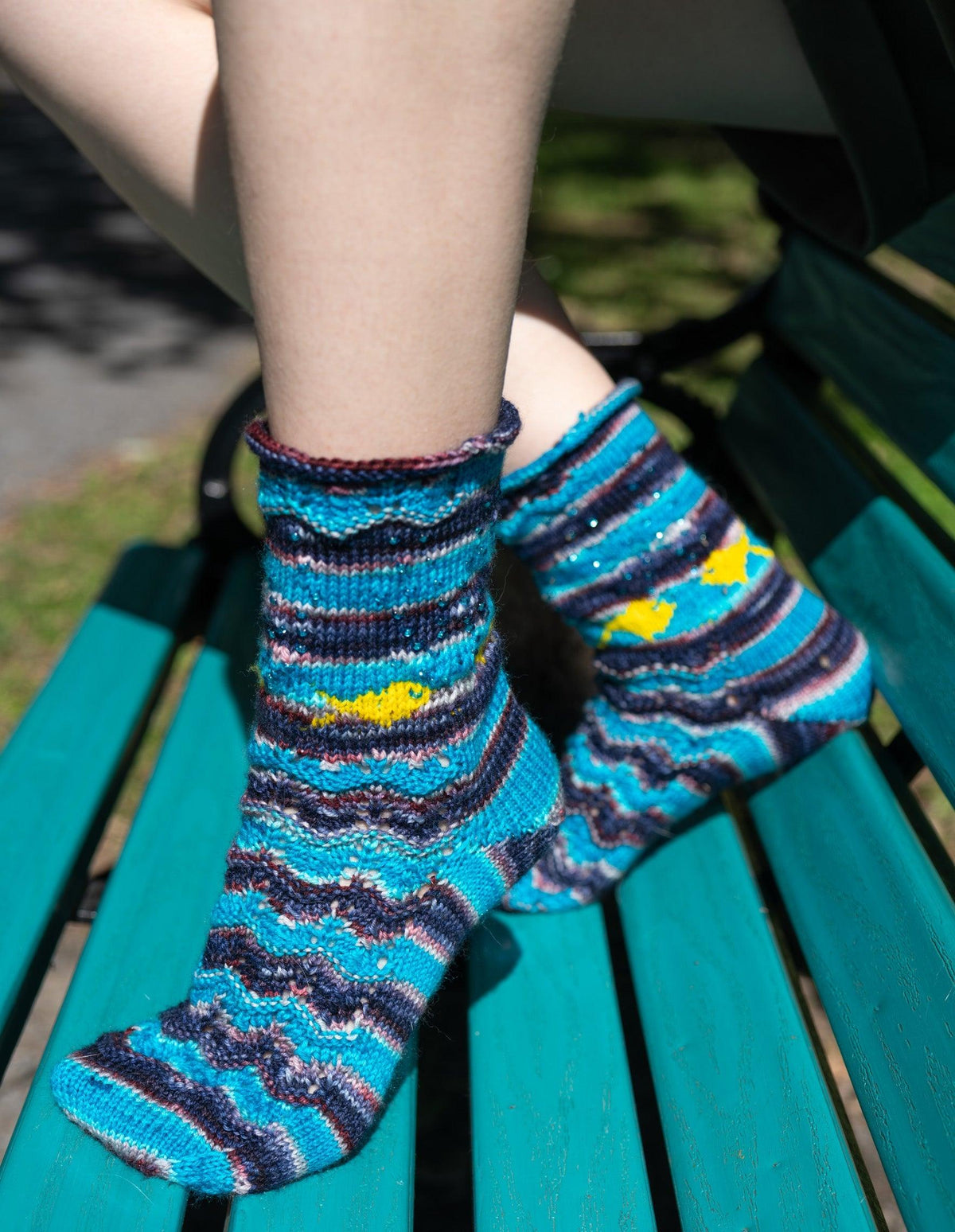 Oliver the Fish π Knitting kit - Biscotte Yarns