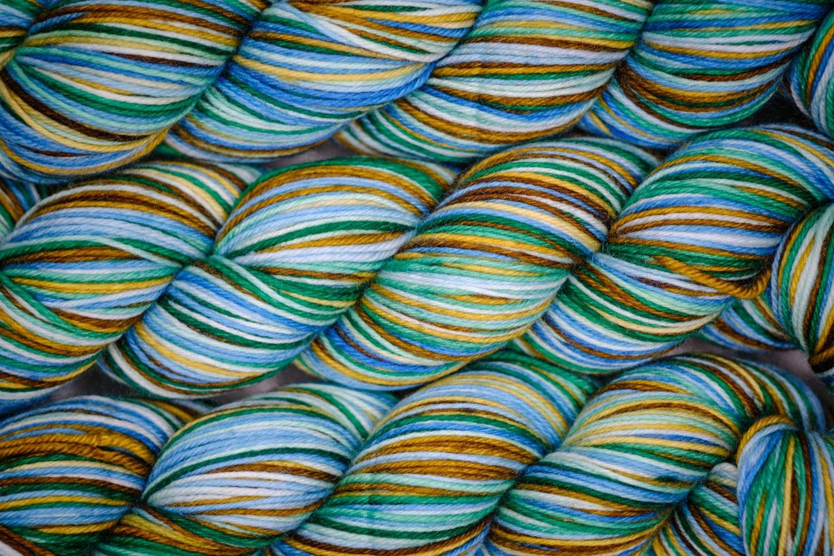 Self-Striping Sock Yarn - BIS-SOCK HEUREUX D'UN PRINTEMPS