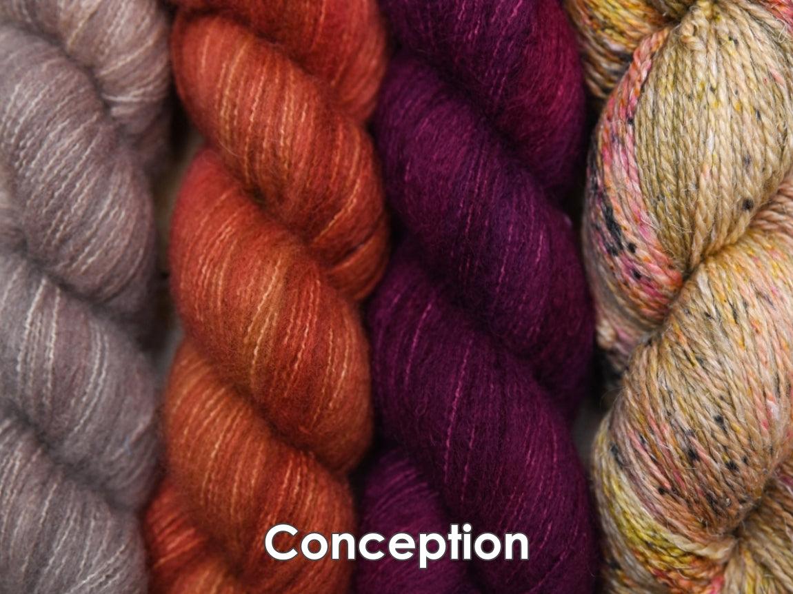 Les Ailes d'un ange - KNITTING KITS - Biscotte Yarns