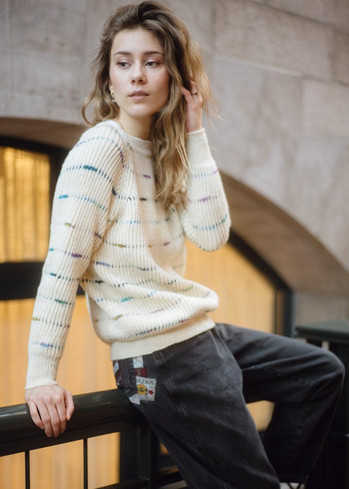 Pull Knitting Pattern : Nefeli