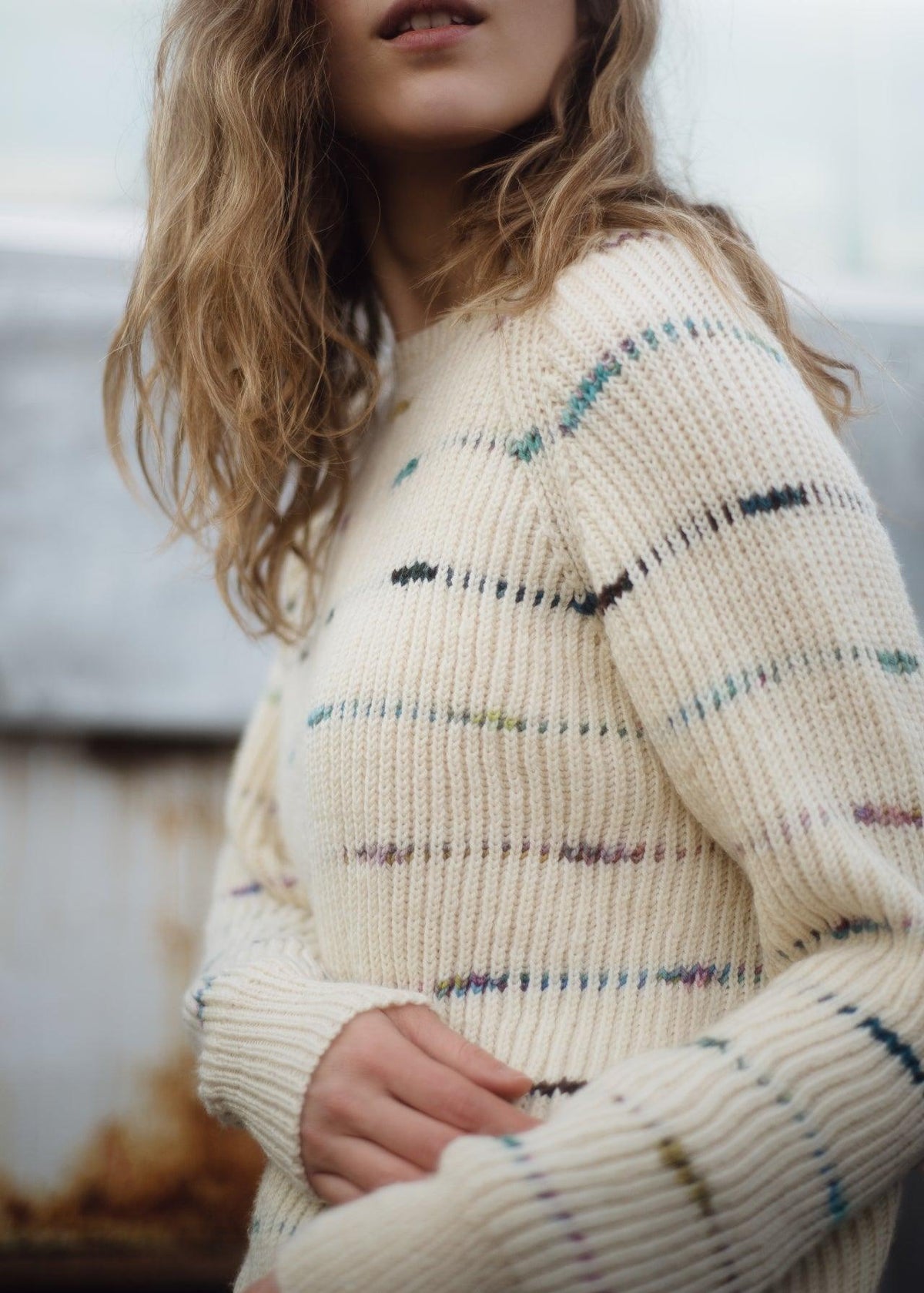 Pull Knitting kit : Nefeli