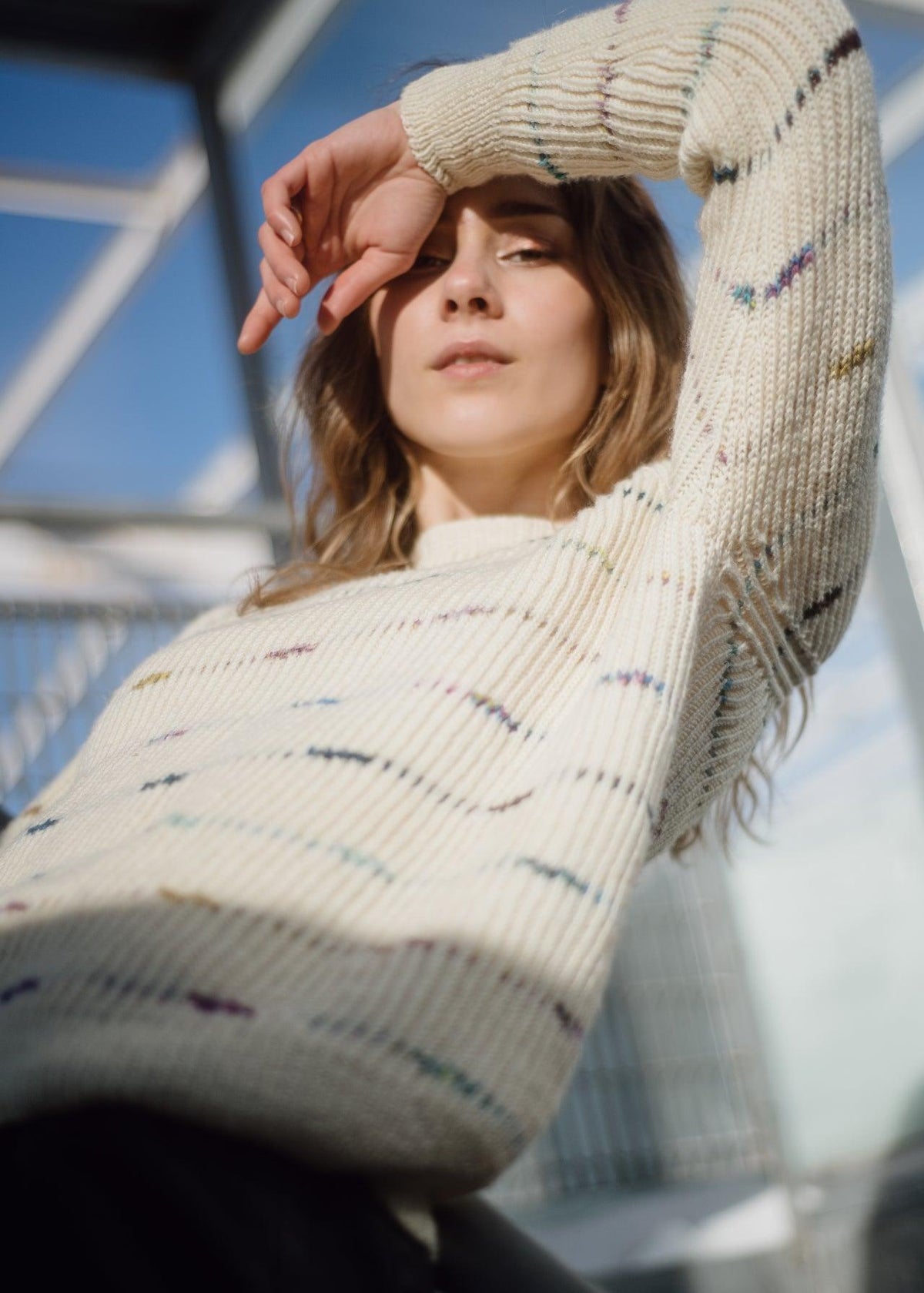 Pull Knitting Pattern : Nefeli