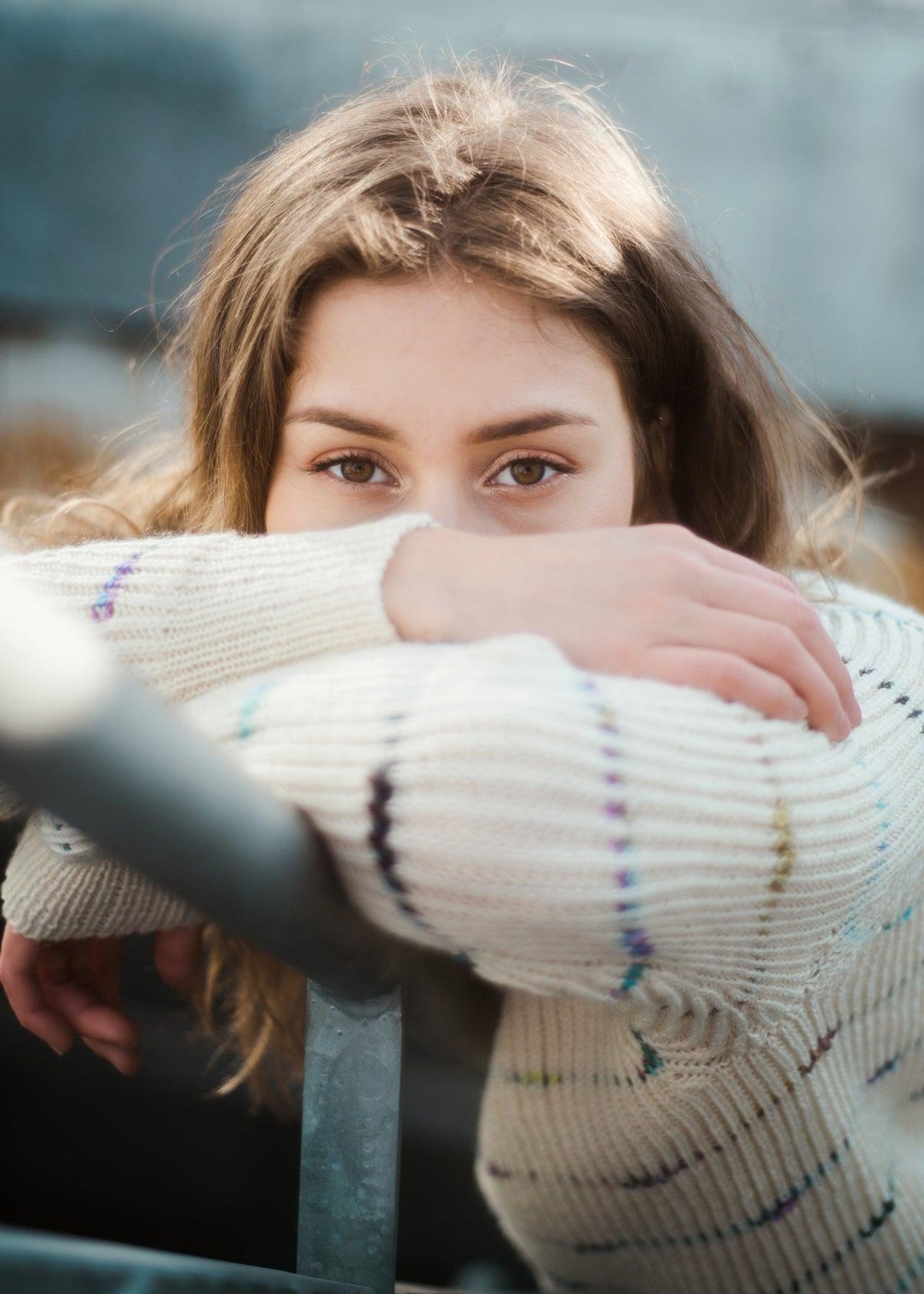 Pull Knitting kit : Nefeli