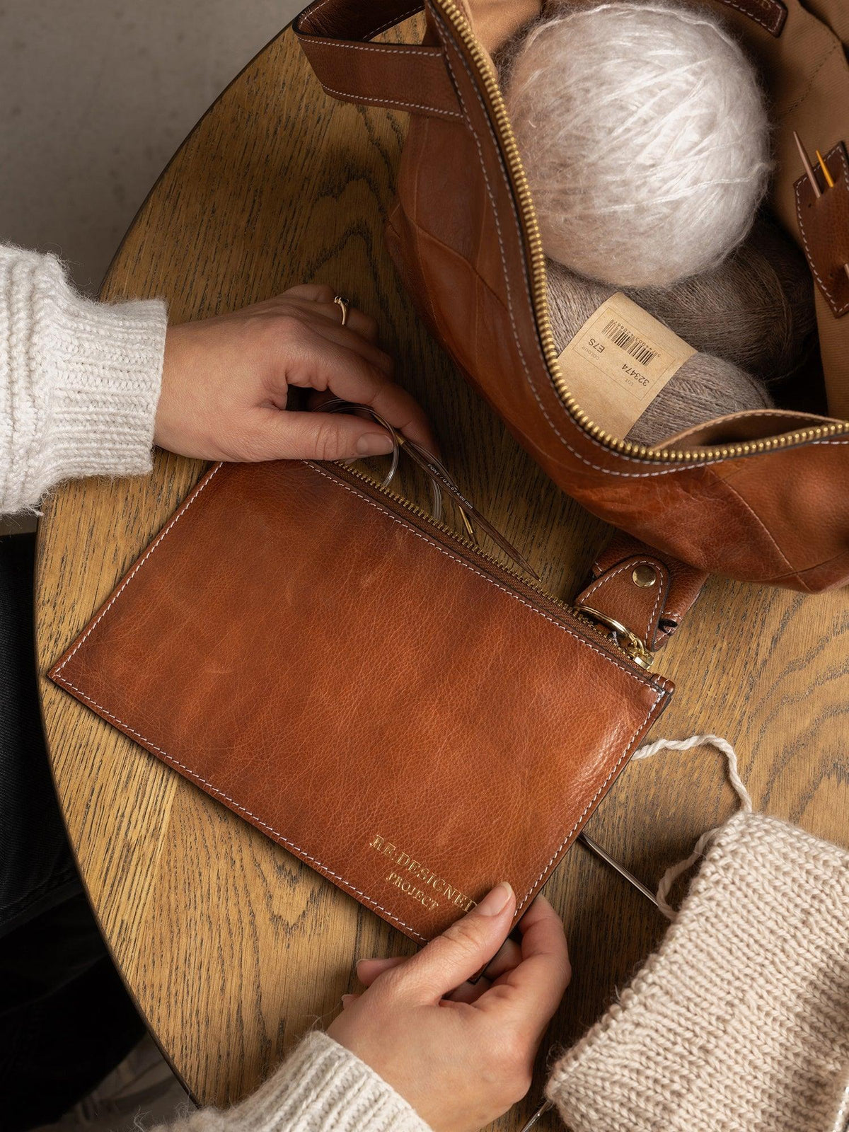 PROJECT Project 5 Organizer Walnut/Gold