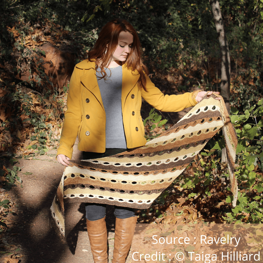 Knitting kit - Tamworth shawl