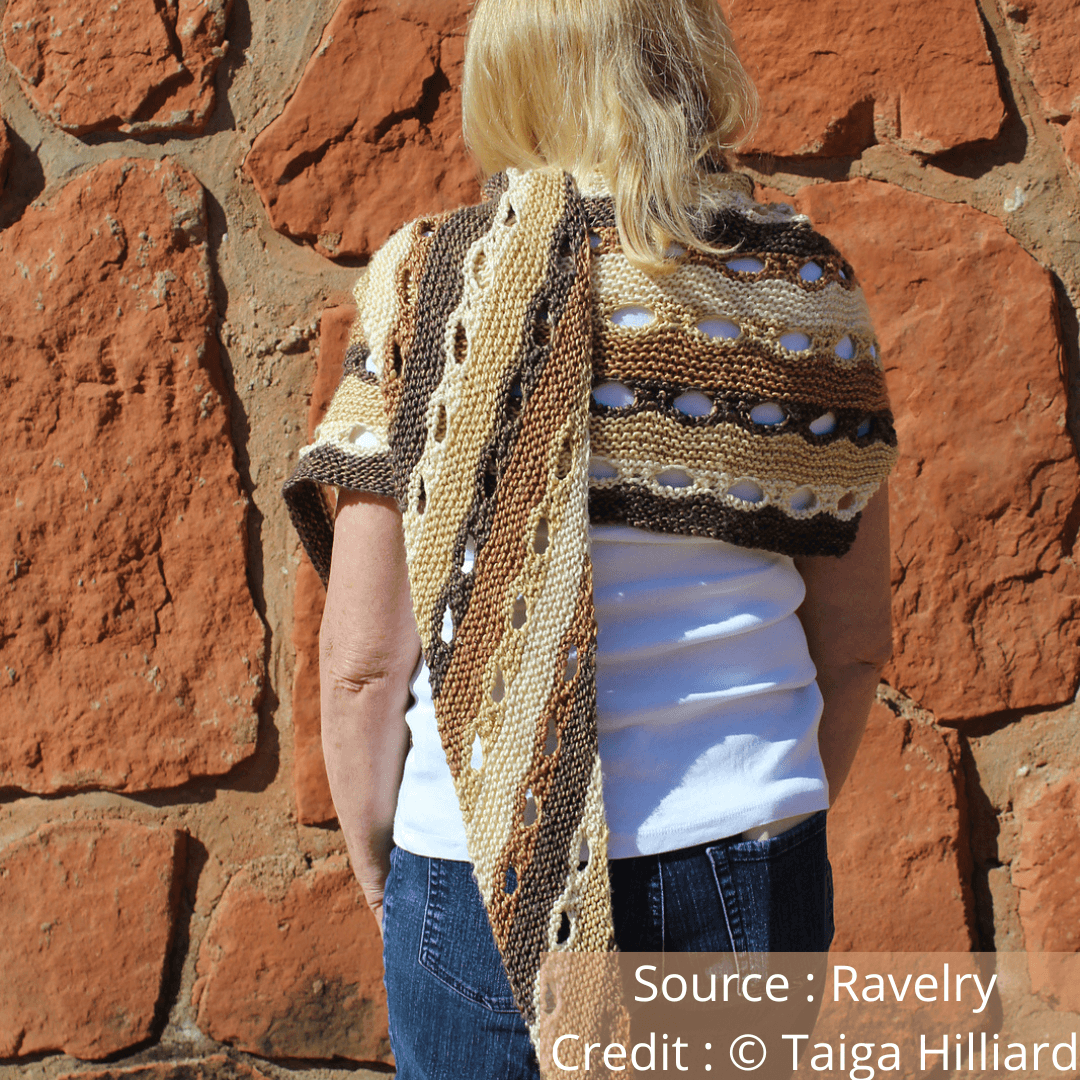 Knitting kit - Tamworth shawl